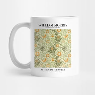 William Morris Floral Pattern, Exhibition Art Design, Art Nouveau Poster Mug